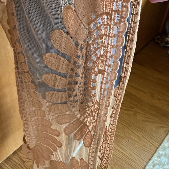 Rebellion Again Embroidered Mesh Duster Kimono - Picture 7 of 13